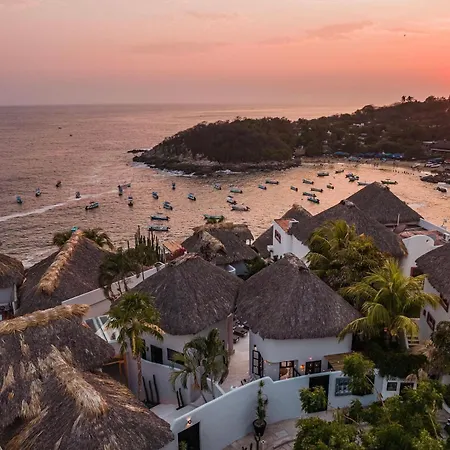 Casa Nopal-Private Pool, Chic, Steps From Beach Puerto Escondido  Exterior photo