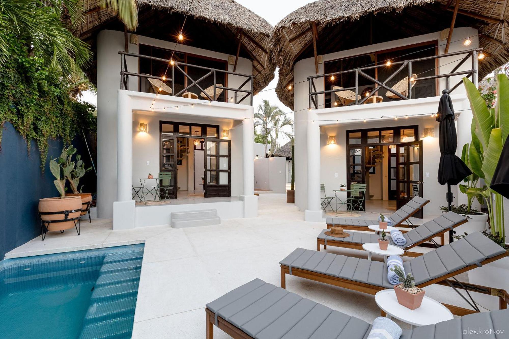 Villa Casa Nopal-private Pool, Chic, Steps From Puerto Escondido (Oaxaca)